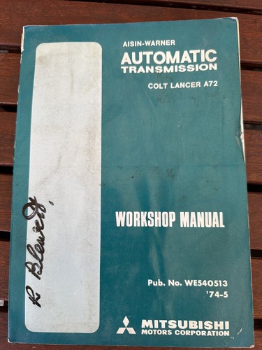 Aisin warner automatic - aisin,