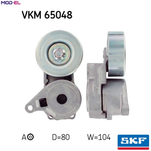 Belt tensioner vribbed - belt,