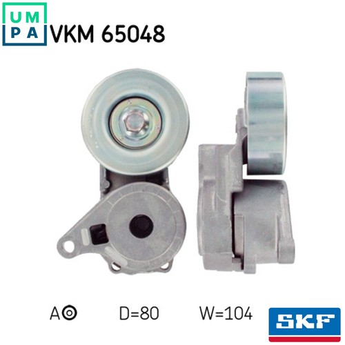 Belt tensioner vribbed - belt,