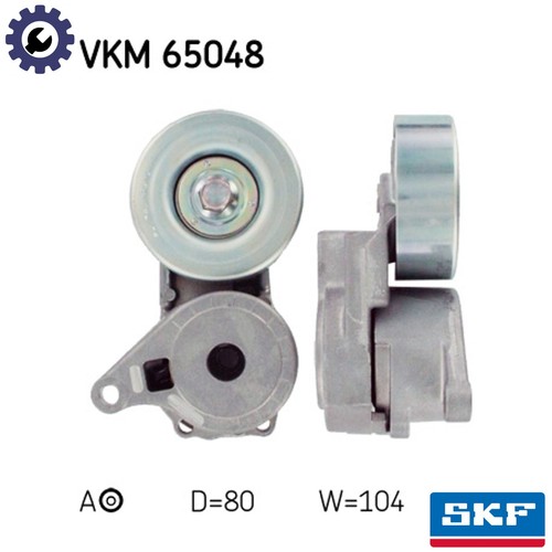 Belt tensioner vribbed - belt,